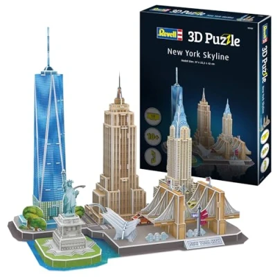Image de Revell 3D Puzzles Skyline York 00142 New Puzzle 3D, 00142, Originale