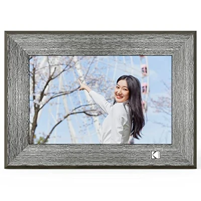 Image de KODAK RCF 1013W Cadre Photo numérique WiFi 10 Pouces écran Tactile IPS Gris