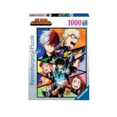 Image de Puzzle 1000 pièces Ravensburger My Hero Academia Dessins animés et BD Coloris Unique