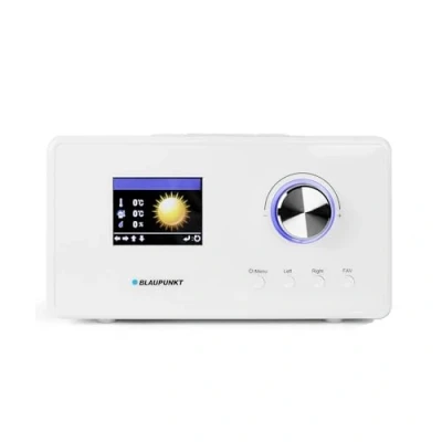 Image de Blaupunkt IR 25 Radio Internet, FM PLL, avec écran Couleur, WiFi, de Cuisine, LCD 2,8 &quot;, réveil ou Son d&#039;alarme, prévisions météorologiques, minuterie Sommeil,