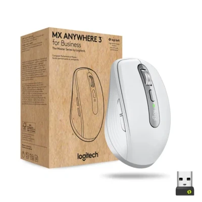 Image de Logitech Anywhere 3 for Business souris Bureau Droitier Bluetooth Laser 4000 DPI Neuf