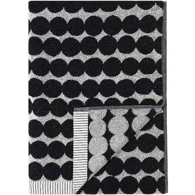Image de Marimekko Serviette Räsymatto noire de bain 70x150 cm