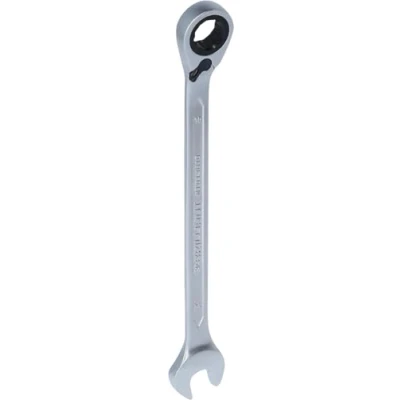 Image de BRILLIANT TOOLS BT013810 Clés polygonales à cliquet contre coudées, 10 mm [Powered by KS TOOLS], Argent