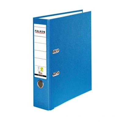 Image de Falken Classeur Rigide Largeur du dos : 80 mm. breit aqua