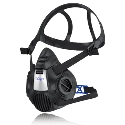 Image de Dräger X plore 3500 Masque de Protection respiratoire réutilisable Demi en Taille M, sans filtres