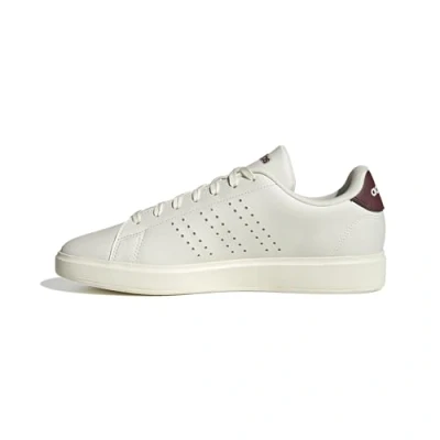 Image de adidas Homme Advantage 2.0 Shoes Chaussures, Off White/Off White/Aurora Ruby, 41 1/3 EU