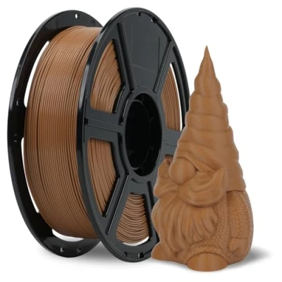 Image de Flashforge Filament PLA HS 1,75 mm 1 kg haute vitesse Pour imprimante 3D (HS Light Brown)