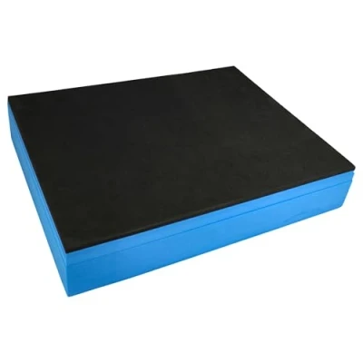 Image de vhbw Insert en mousse compatible avec Bosch Sortimo L Boxx coffre à outils rigide/mousse PE, bleu/gris anthracite, 60 mm