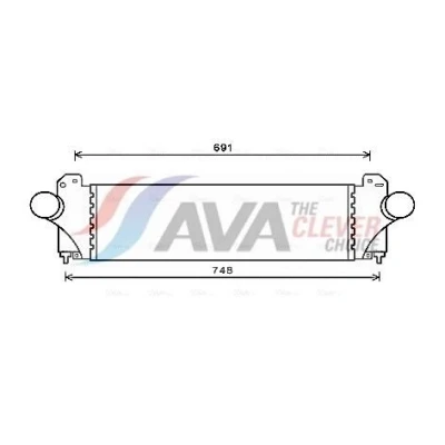 Image de PRASCO IV4129 Intercooler IVECO: DAILY 6 , Pritsche/Fahrgestell