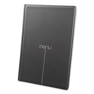 Image de Protège menu Risto A4 Noir