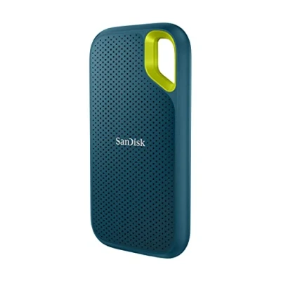 Image de SanDisk 1To Extreme Disque SSD externe, Portable des vitesses allant jusqu&#039;à 1050 Mo/s en lecture, 1000 écriture, Résistance à la poussière et l&#039;eau classée IP65, NVMe SSD, Monterey