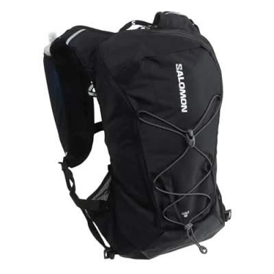 Image de Salomon Agile 12 Gilet d&#039;hydratation Trail running Randonnée Vélo unisexe, Dynamisme et confort, Accès rapide, Multi fonction, Noir