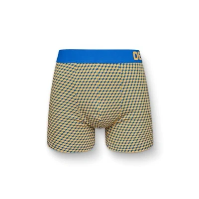 Image de Dedoles Boxer Homme &amp; Garçon sous vêtements Caleçon Coton Beaucoup Designs Amusants, Couleur: Bleu, désign: Bleu et Jaune (Boxers), Taille: L