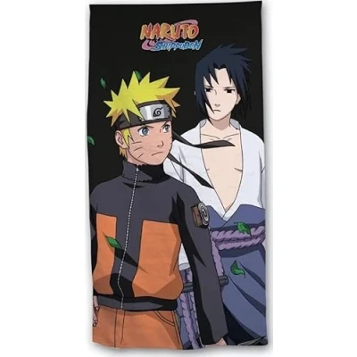Image de Arlis Drap de Plage Naruto 70 X 140 Cm (Drap en Noir)