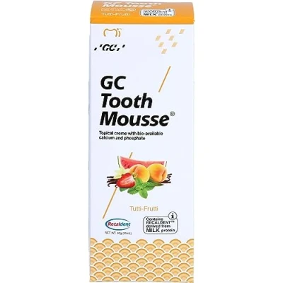 Image de GC Tooth Mousse Tutti Frutti, 40 g Crème