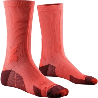 Image de X Socks® TRAIL RUN DISCOVER CREW, Fluo Red/NAMIB Red, 45 47