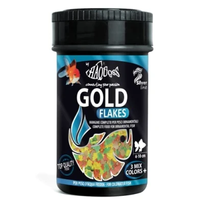 Image de Haquoss Goldflake Aliment en copeaux pour Poissons Rouges, 100 ml/15 GR