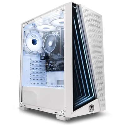 Image de Vibox VI 143 PC Gamer AMD Ryzen 3200GE Processeur 4GHz Radeon Vega 8 Graphiques 16Go RAM 480Go SSD Linux OS WiFi