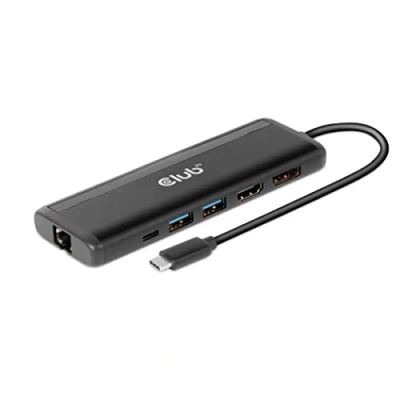 Image de Club 3D CLUB3D USB Gen 1 Type C 8 in MST Travel Dock CSV 1597