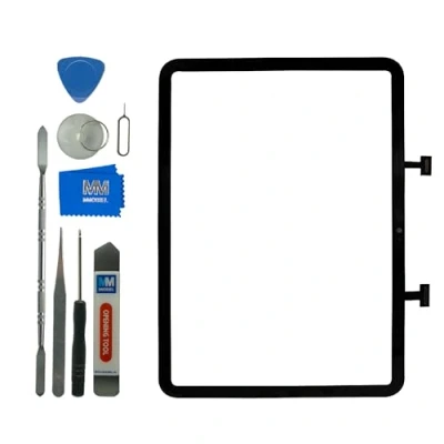 Image de MMOBIEL Digitizer Verre écran Tactile Compatible avec iPad 10 gen 2022 Pièce de Rechange Inclus Support pré installé, adhésif Double Face et Outil réparation Noir