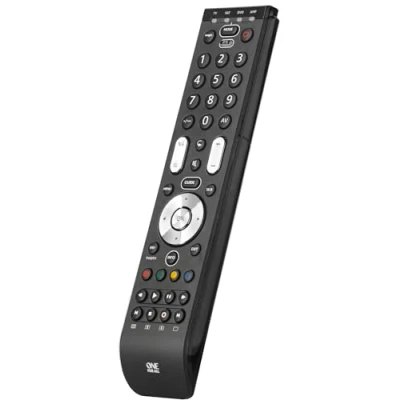 Image de Télécommande universelle One For All Essence 4 Noire Parfaite de remplacement TV Décodeur DVD Blu ray et appareils
