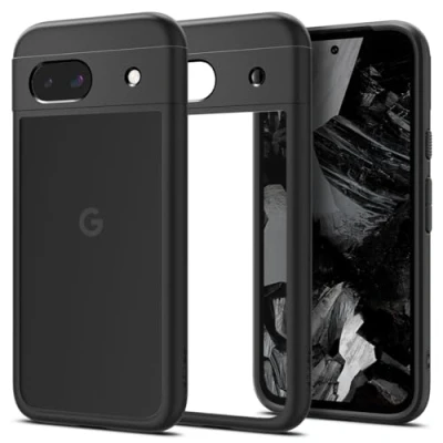 Image de Etui Spigen Ultra Hybrid Na Google Pixel 8A Czarny Mat