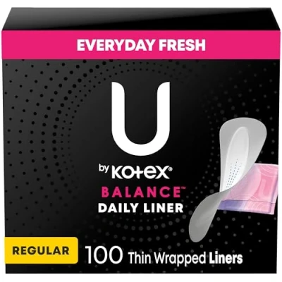 Image de U by Kotex Barely There Culotte fine non scented, 100 Count