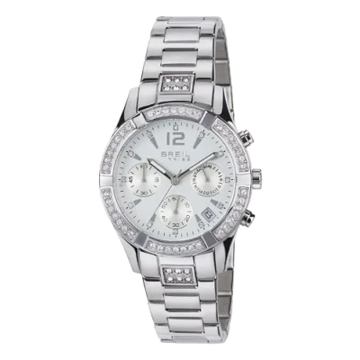 Image de Breil C&#039;EST CHIC Montre à aiguilles, Femme, Taille: One Size, Acciaio bianco