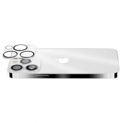 Image de QDOS Protecteur d&#039;Objectif de Caméra pour iPhone 15 Pro/15 Pro Max en Verre OptiGuard Transparent Neuf