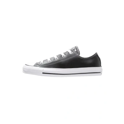 Image de Converse Chuck Taylor ALL STAR OX Unisex Baskets basses, Taille: 46.5, Black Cuir