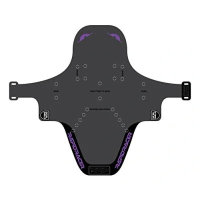 Image de RRP ProGuard Front Stickers Standard White Garde Boue Adulte Unisexe, Noir, Taille Unique