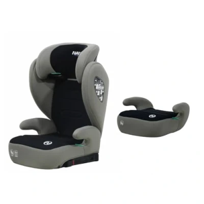 Image de NANIA siège auto enfant Isofix Bogota 2 EN 1 I size 100 150 cm Groupe 2/3 environ 4 12 ans Rehausseur avec Protection Latérale Appui tête Réglable Fixation ou ceinture