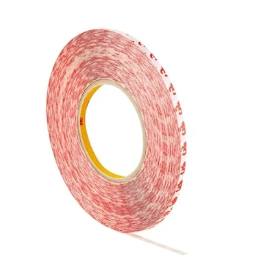 Image de Dpm tapes Ruban adhésif double face GPT en PET: Forte adhérence, tenue sur les surfaces difficiles. Épaisseur 0,21 mm, résistant jusqu&#039;à 150 C, avec résistance UV ex 9088 (6 mm x 50 m)
