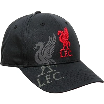 Image de Liverpool FC Obsidian Mass MVP Premiership Team Casquette, Noir , Taille unique