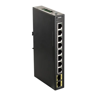 Image de D Link DIS 100G 10S commutateur réseau Géré Gigabit Ethernet (10/100/1000) Noir Neuf