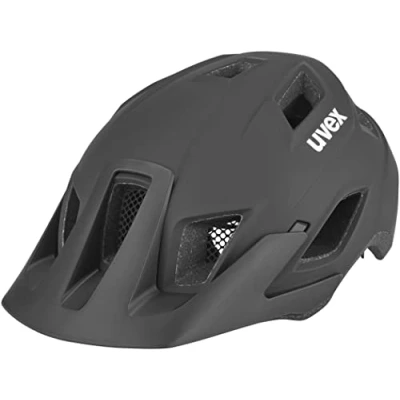 Image de uvex Access Casque de Vtt Léger pour Hommes et Femmes Réglage la Taille Individuel Ventilation Optimisée Black 52 57 cm