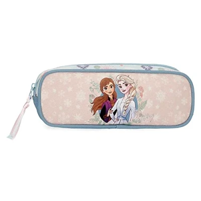 Image de Disney La Reine des neiges Posséder votre destin Bleu Trousse à crayons 22x7x3 cms Polyester