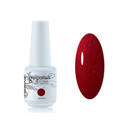 Image de Vishine Vernis à ongles 8ml Semi permanent Soak off UV LED Gel Polish Manucure Base Top Coat #1522