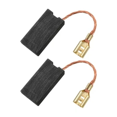 Image de Create idea 1 Paire de Balais Charbon Rechange 999 059 Compatible avec HITACHI G23ST G18ST G18SW2 G23SW2 Les Meuleuses d&#039;angle Accessoires Réparation (25 X 13 7 Mm)