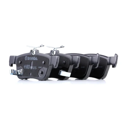 Image de BREMBO P 23 152X Jeu de plaquettes frein contact signal d&#039;usure inclus avec vis d&#039;étrier sans accessoires