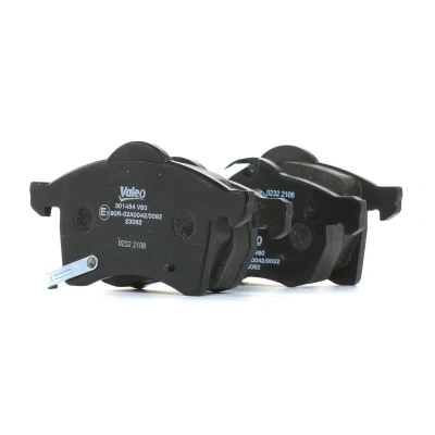Image de VALEO 301454 Jeu de plaquettes frein FIRST Essieu avant contact signal d&#039;usure inclus sans tôle anti bruit OPEL: Meriva A, Astra G Cabriolet