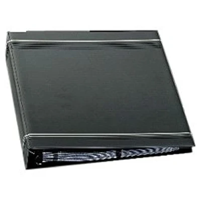 Image de Durable 238858 Visifix A4 Reliure à 4 Anneaux Format Capacité 400 Cartes 20 Pochettes Perforations Universelles Anthracite