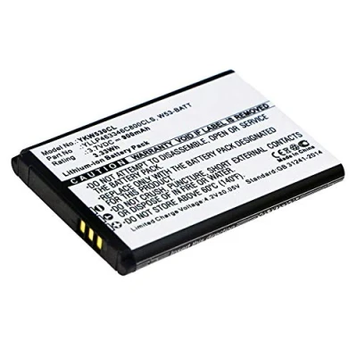 Image de subtel® Batterie téléphone Fixe W53 BATT, YLLP463346C800CLS 900mAh Compatible avec Yealink W53, W53P sans Fil Maison Longue Utilisation
