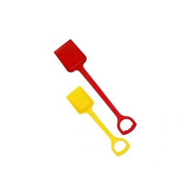 Image de GOWI 559 23 Lot de pelles Robustes 55 cm et 40 cm, Rouge/Jaune