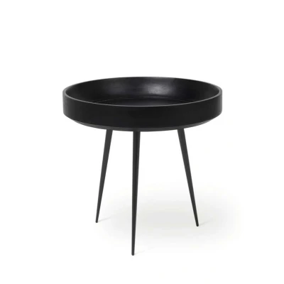 Image de Mater Table Bowl small mangue noir, structure noire