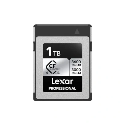 Image de LEXAR Carte Professional CFexpress 1 To Type B SILVER 4.0 Series 3600R/3000W MB/s Neuf