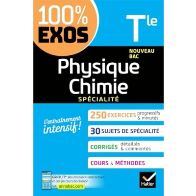Image de Physique Chimie Tle générale (spécialité): exercices résolus Nouveau bac Terminale Livre d’occasion Correct