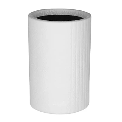 Image de Läufer Pot à Crayons la Linea en Cuir Véritable Blanc