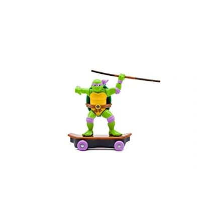 Image de Teenage Mutant Ninja Turtles Tortue Figurine Donatello du Film d’Animation Turtles: Years Sewer Shredders, Édition Classique, à partir de 3 Ans.