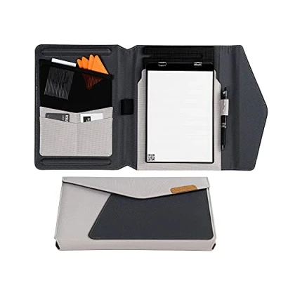 Image de Rocketbook Orbit Executive Housse de Protection 100% Recyclable avec Porte Stylo, Fermoir magnétique et Rangement intérieur Gris
